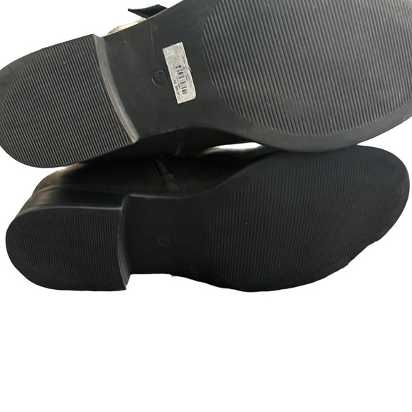 Torrid Brown Faux Leather Quilted Strappy Over Knee-High Boot Size 9W. - Picture 11 of 12